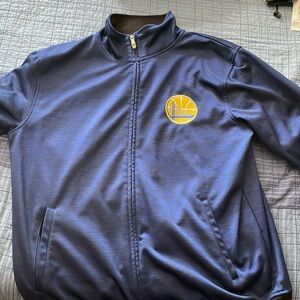 Large blue golden state warriors sweatshirt